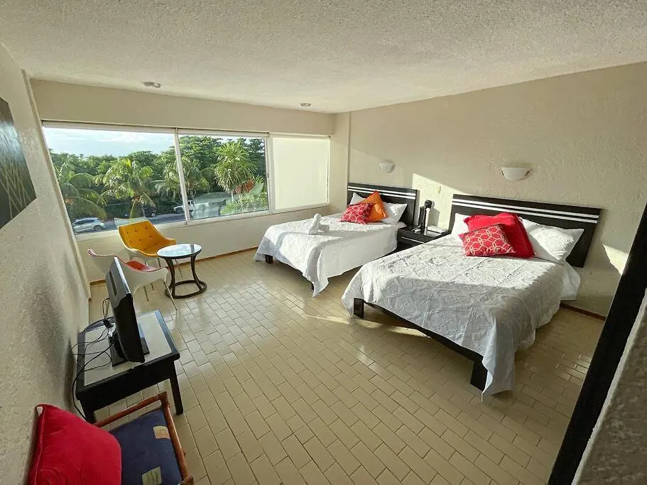 Apartmán Neat Condo Beachfront At Brisas Cancún Mexiko