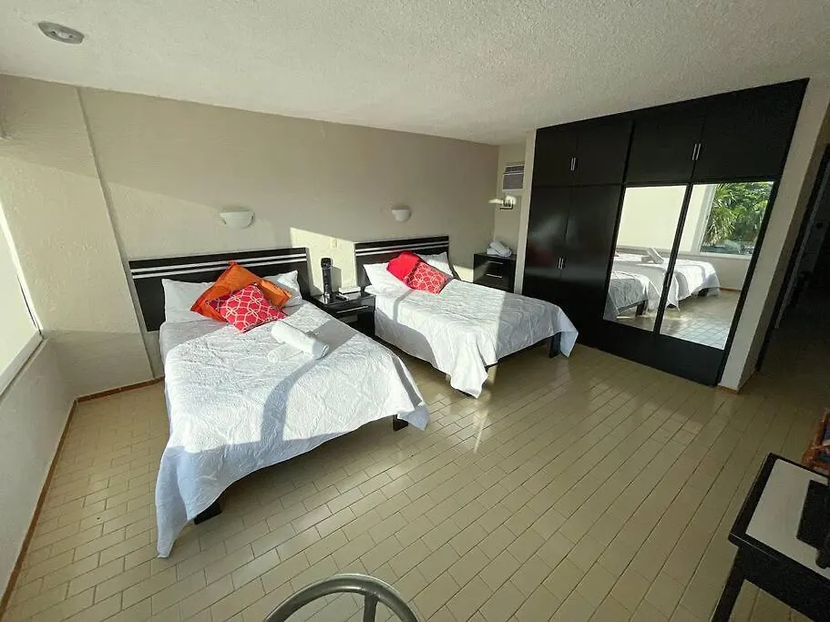 Apartment Neat Condo Beachfront At Brisas Cancun Mexico